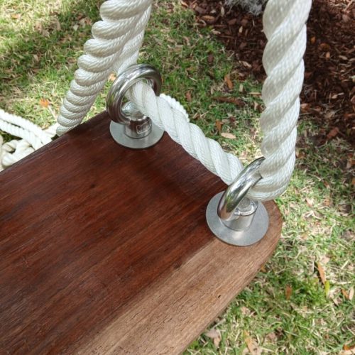 Point Clear, AL - installing a swing in a live oak