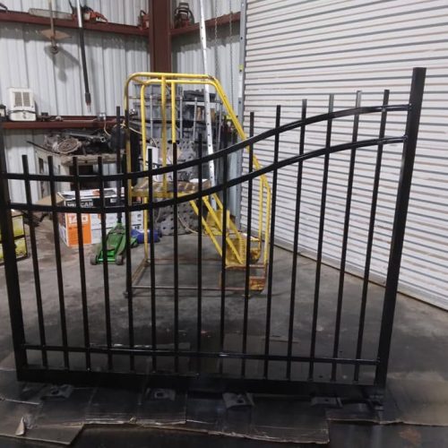 Daphne, AL - repairing gate damaged by tree crew